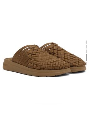 Malibu Sandals Tan Colony Classic Woven Mules | Men's US 7